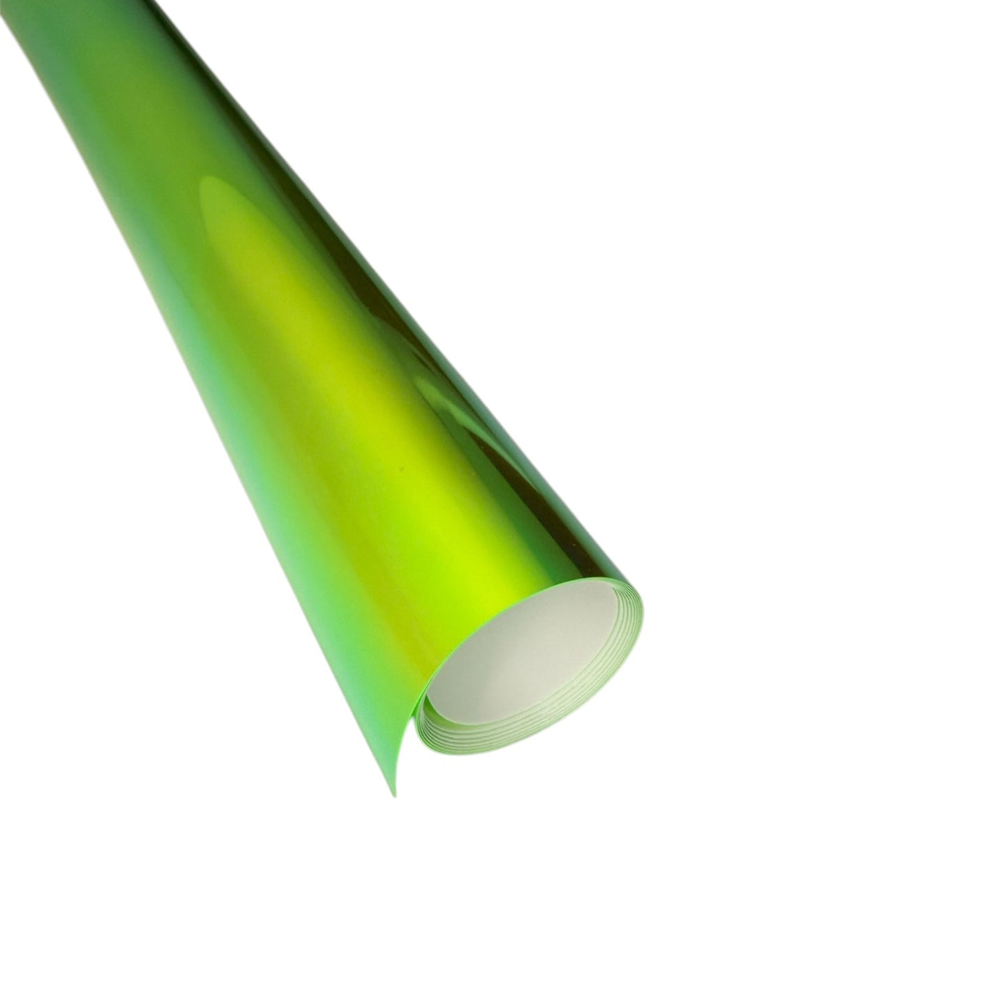 Vinilo Termotransferible Fotoluminiscente Arcoíris Verde - Verde - 0.5 x 1 metro