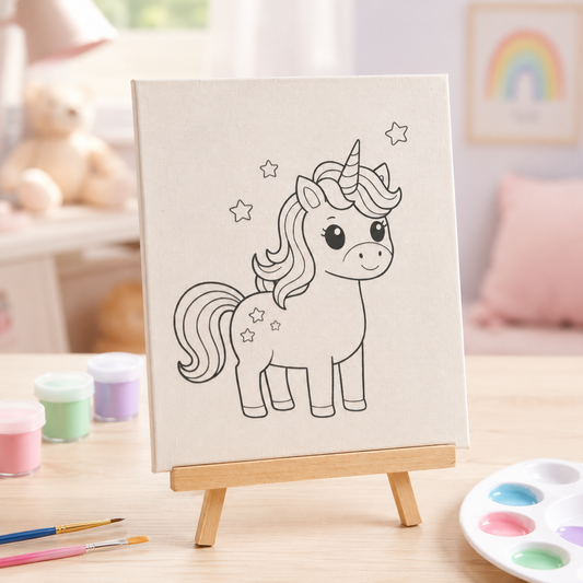 Sorpresita / Actividad Para Cumpleaños - Cuadro Para Pintar