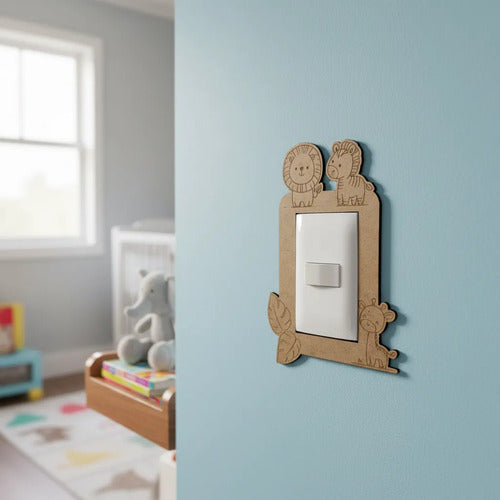 Decoración Para Interruptor De Luz - Cuarto Infantil