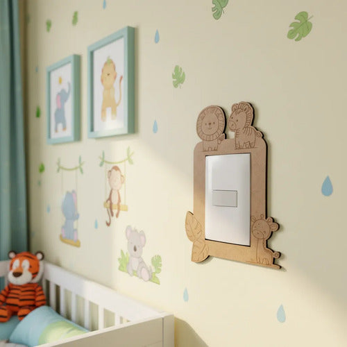 Decoración Para Interruptor De Luz - Cuarto Infantil