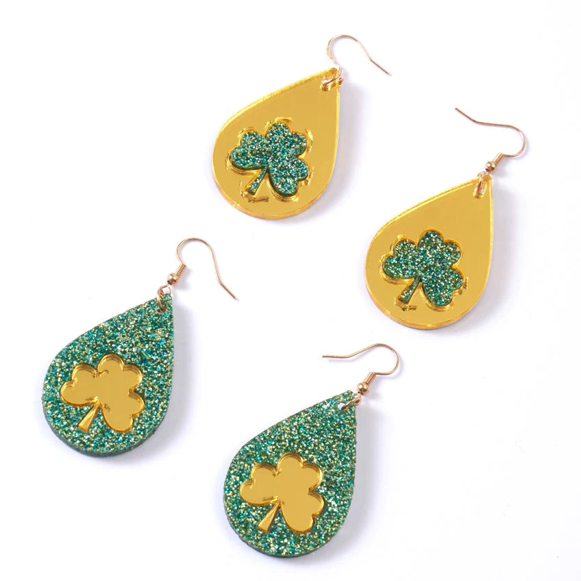 Acrílico de brillantina dorada 30x30cm x 3mm