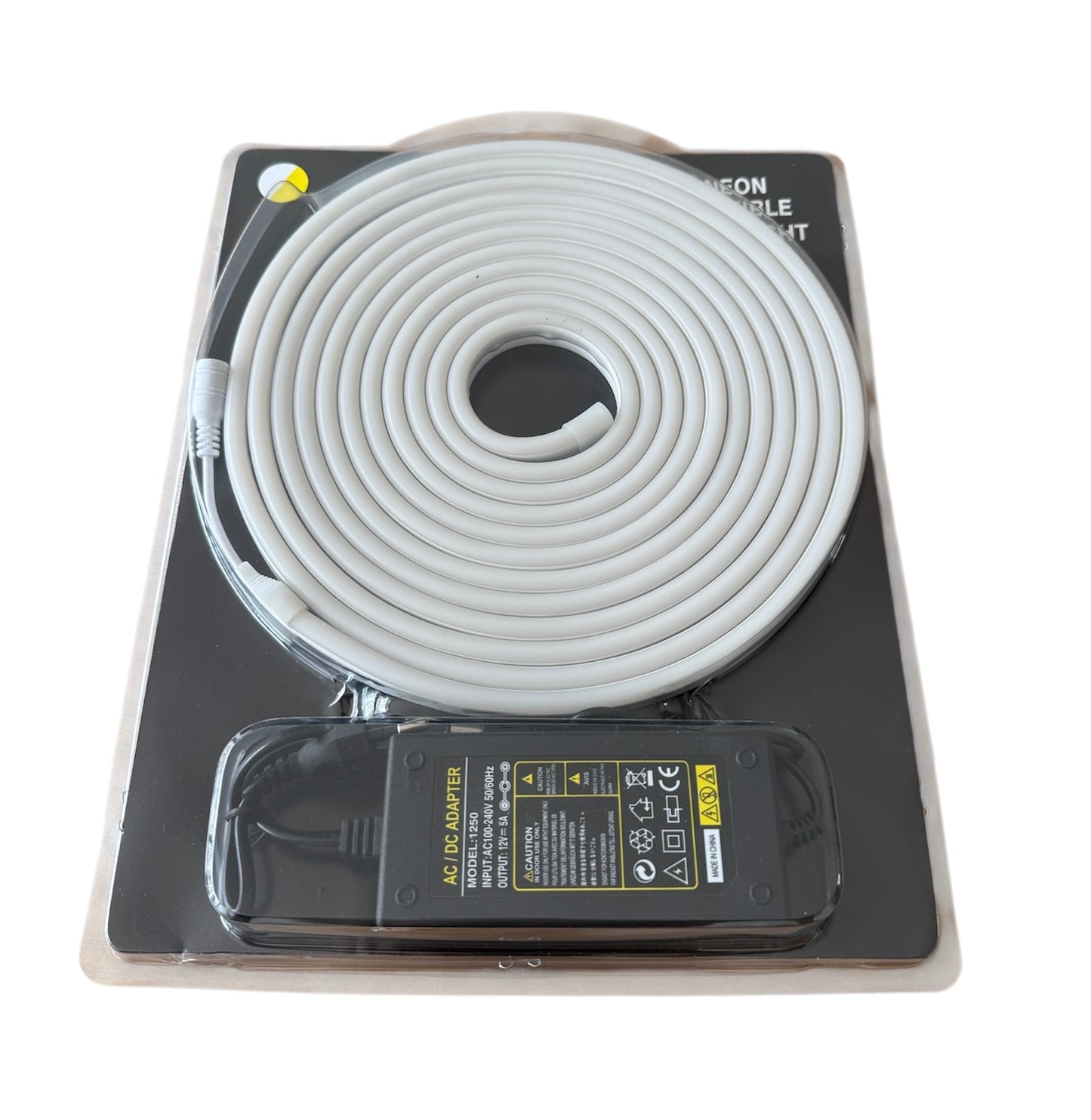 Tira LED Neon Flex de PVC – 5 metros (120 LEDs/m, 8×16 mm)