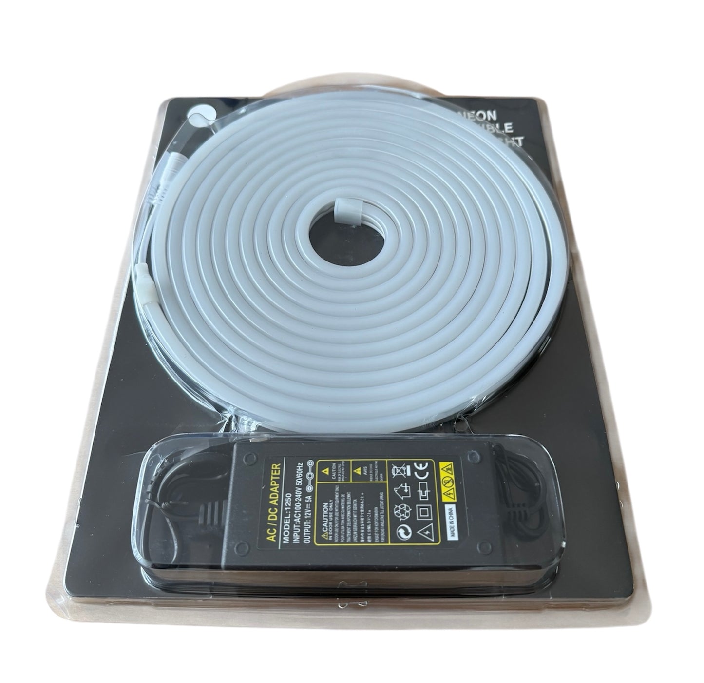 Tira LED Neon Flex de PVC – 5 metros (120 LEDs/m, 8×16 mm)