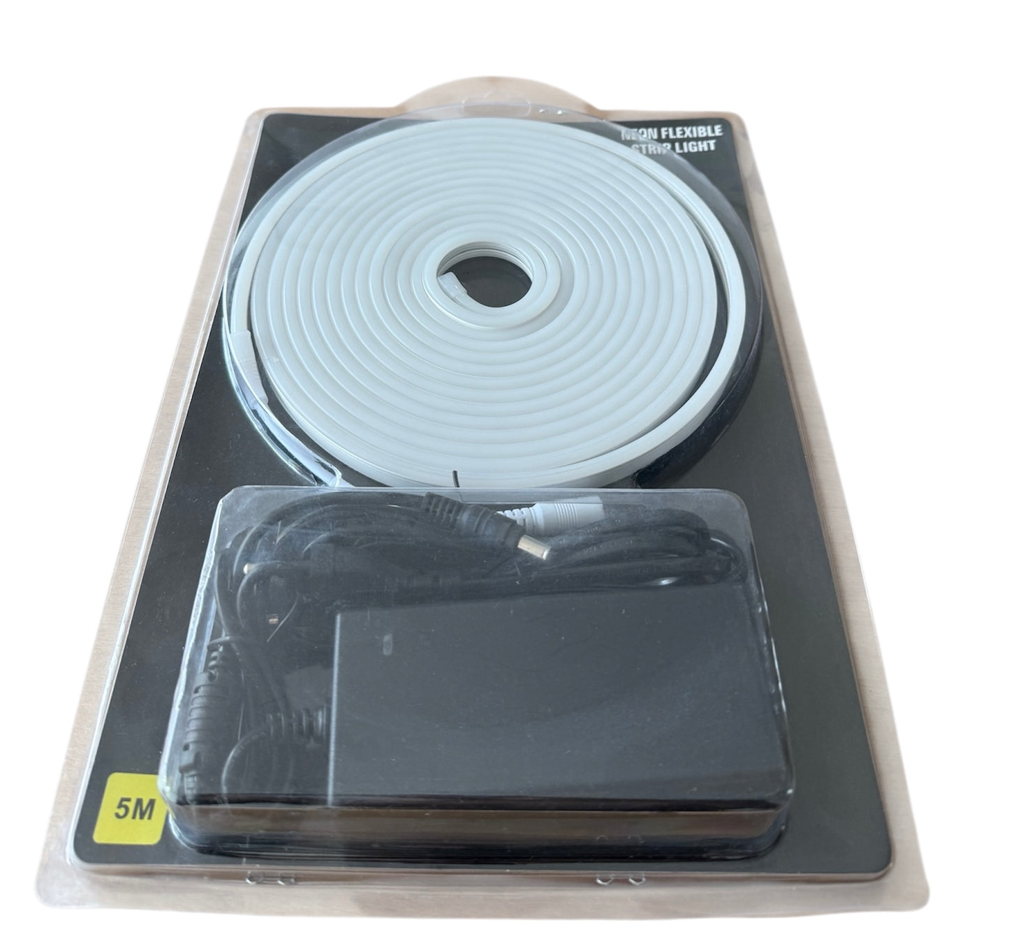 Tira LED Neon Flex de Silicona – 5 metros (120 LEDs/m, 6×12 mm)