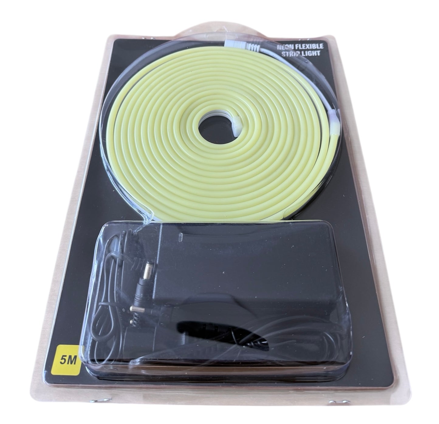 Tira LED Neon Flex de Silicona – 5 metros (120 LEDs/m, 6×12 mm)