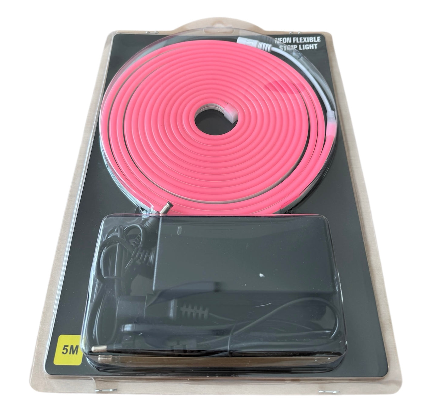 Tira LED Neon Flex de Silicona – 5 metros (120 LEDs/m, 6×12 mm)