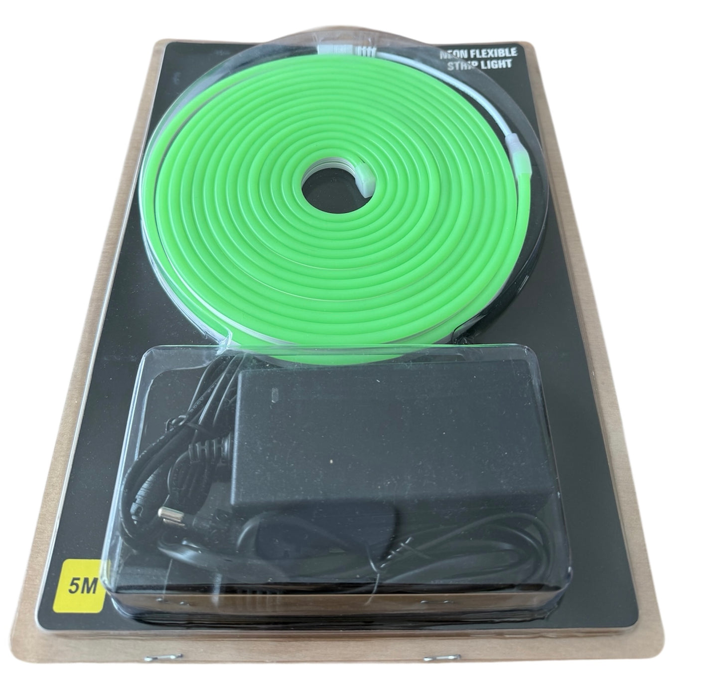 Tira LED Neon Flex de Silicona – 5 metros (120 LEDs/m, 6×12 mm)