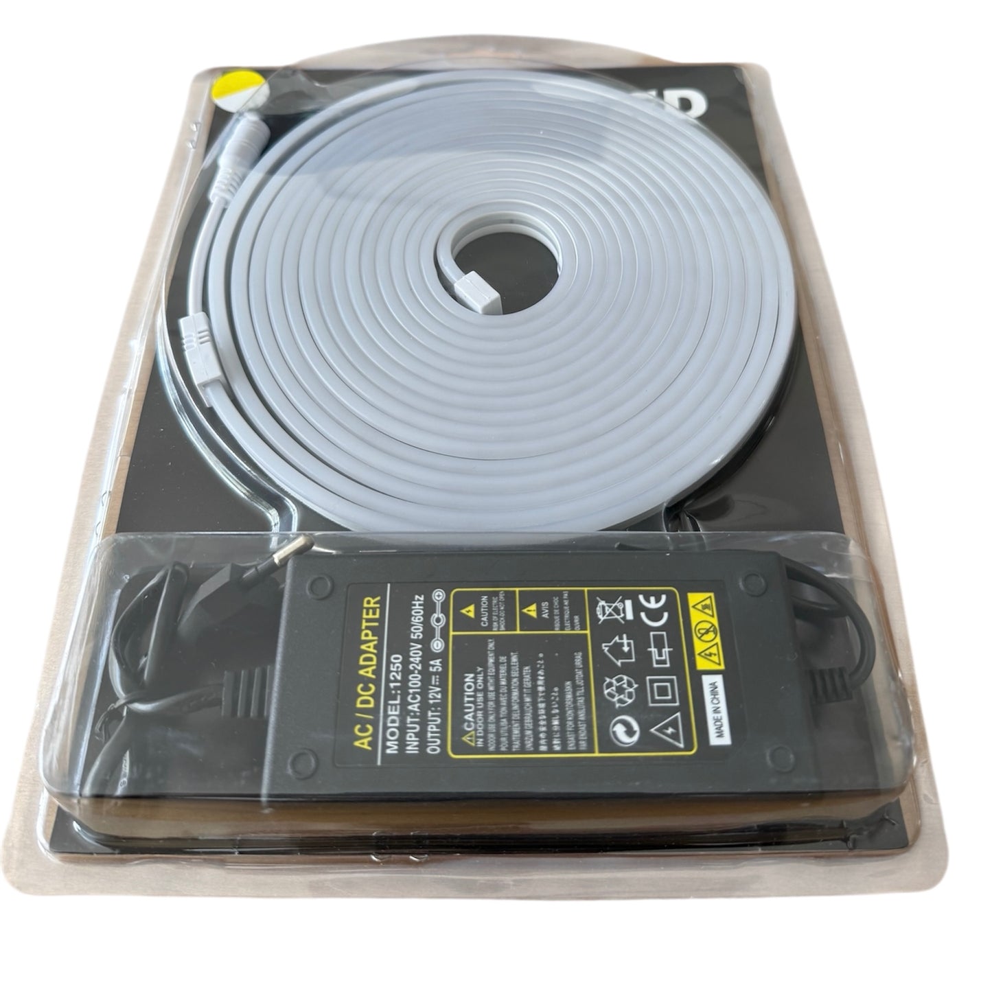 Tira LED Neon Flex de PVC – 5 metros (120 LEDs/m, 6×12 mm)