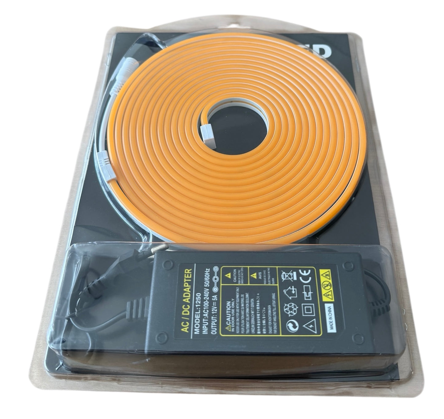 Tira LED Neon Flex de PVC – 5 metros (120 LEDs/m, 6×12 mm)