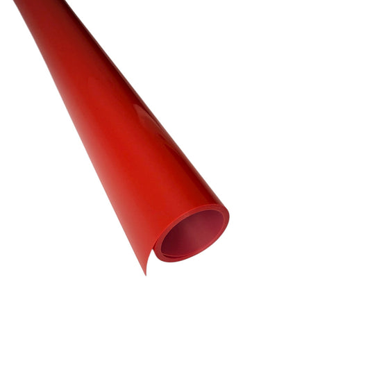 Vinilo Termotransferible PUFF Rojo - 0.5 x 1 metro