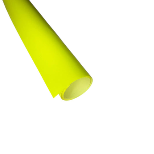 Vinilo Termotransferible Amarillo Fluorecente - 0.5 x 1 metro