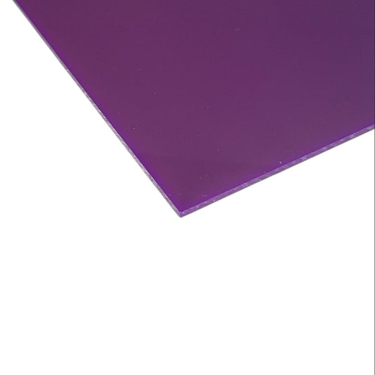 Plancha de Acrilico Color Violeta Oscuro - 40 x 30 cm (2.5mm)