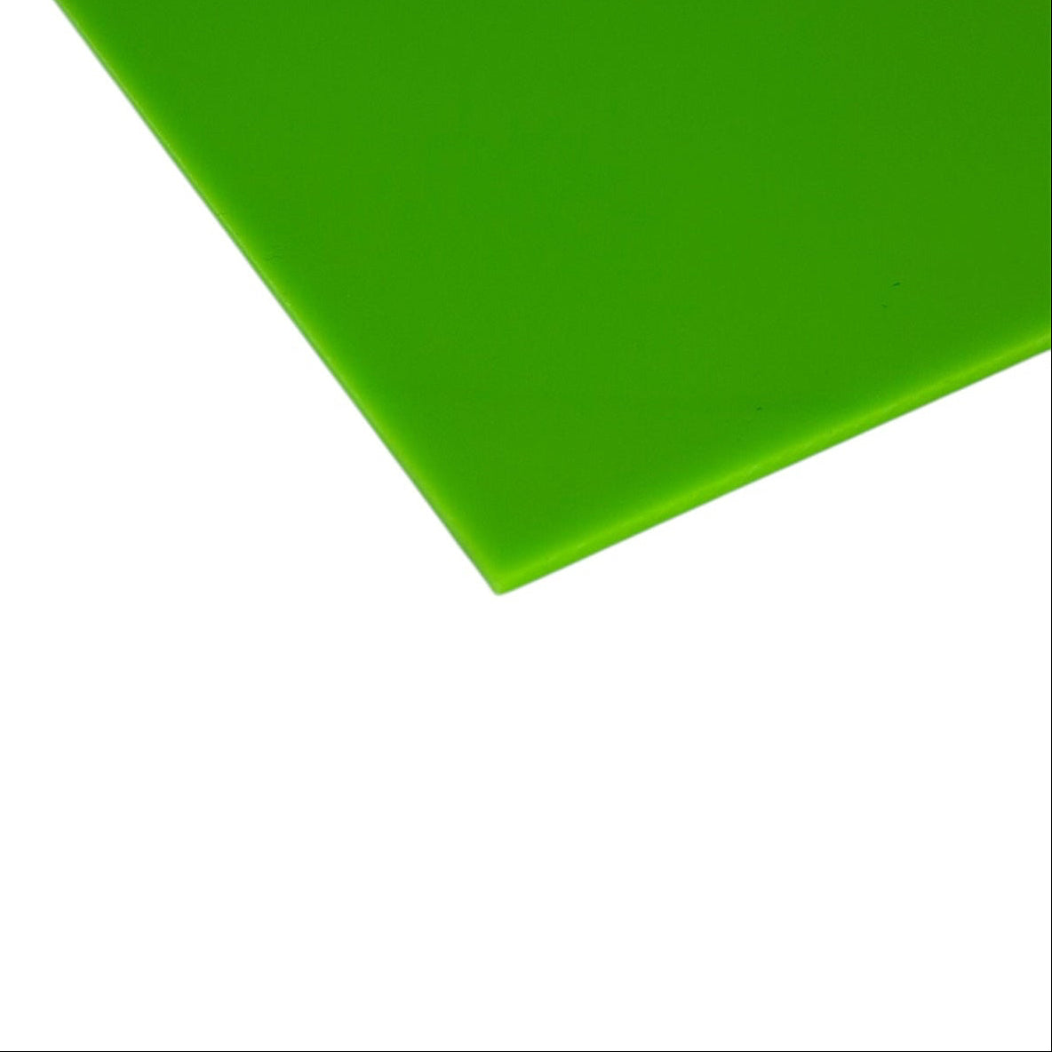 Plancha de Acrilico Color Verde Claro - 40 x 30 cm (2.5mm)