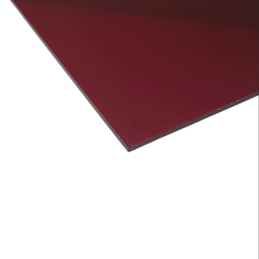 Plancha de Acrilico Color Pastel Bordó - 40 x 30 cm (3mm)