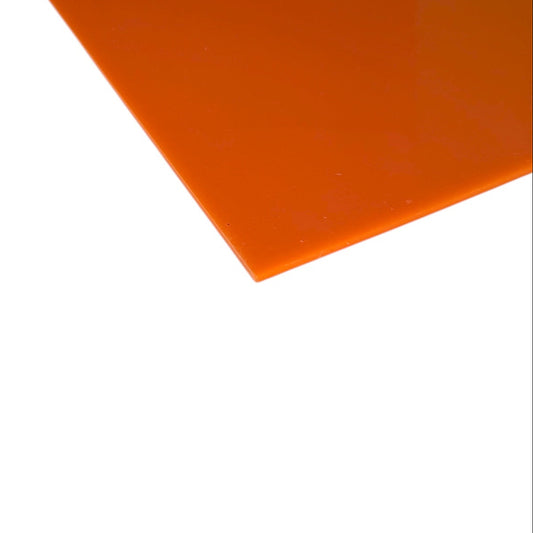Plancha de Acrilico Color Naranja - 40 x 30 cm (3mm)