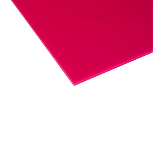 Plancha de Acrilico Color Rosado - 40 x 30 cm (2.5mm)