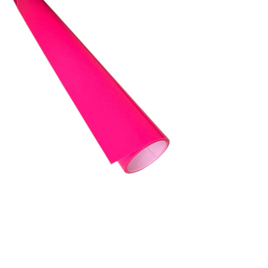 Vinilo Termotransferible Rosado Fluorescente - 0.5 x 1 metro