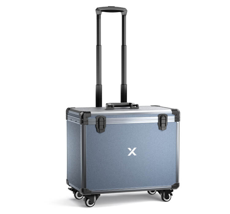 Caja con ruedas para transporte F1