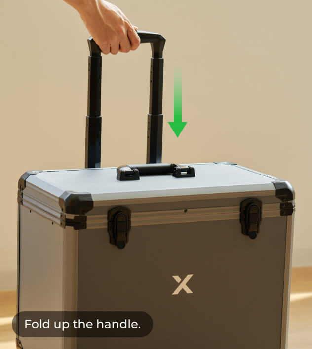 Caja con ruedas para transporte F1