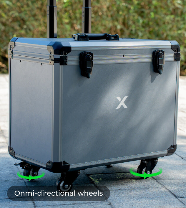 Caja con ruedas para transporte F1